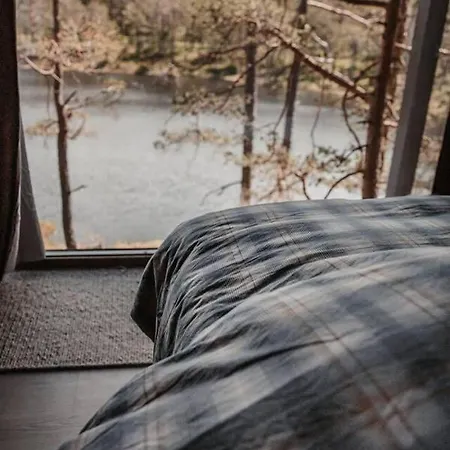 Luxurious Tree Top Cabin By The Lake Iveland