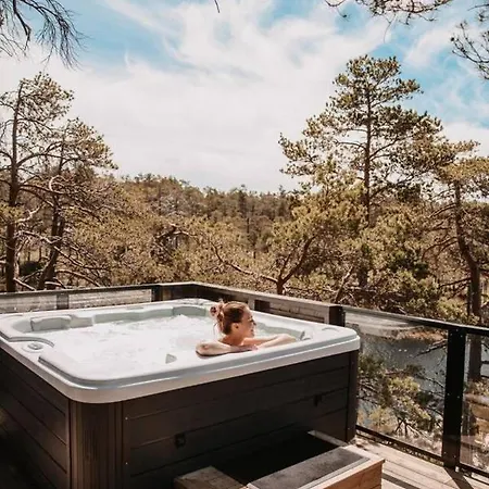 Luxurious Tree Top Cabin By The Lake Holiday home *